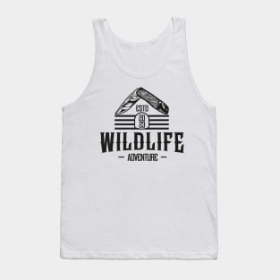 cabin life and knife Tank Top